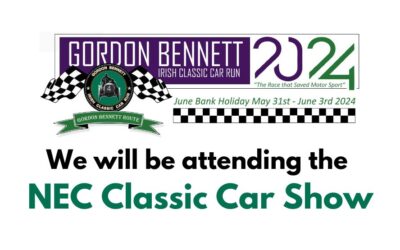 We will be attending the NEC Classic Car Show